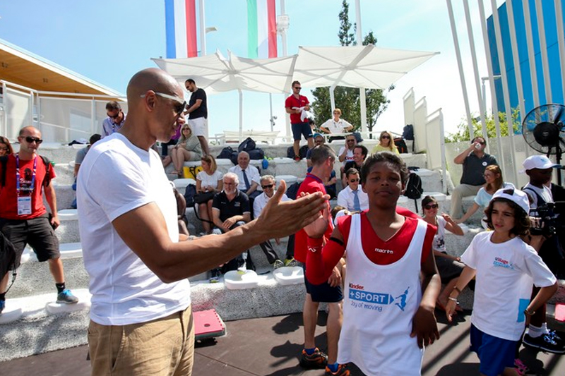 ambassador kinder+sport expo milano 2015